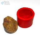 4" Faux Burl Silicone Mold