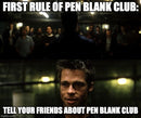 Pen Blank Club Subscription